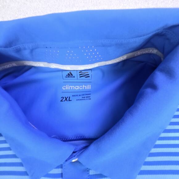 Adidas Mens Performance Climachill Golf Polo Lot (3) Size 2XL Lightweight - Picture 4 of 16